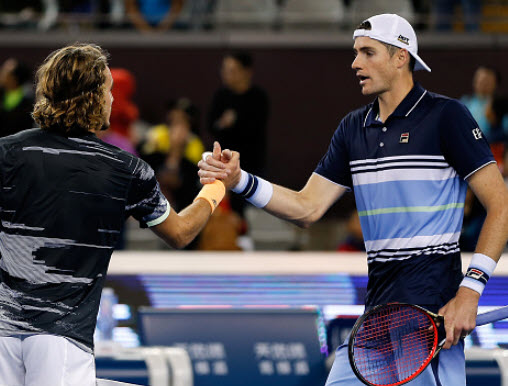 isner vs tsitsipas