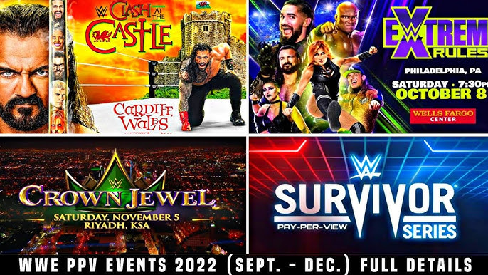 Complete Guide to WWE Pay-Per-Views: Events, Schedules & More