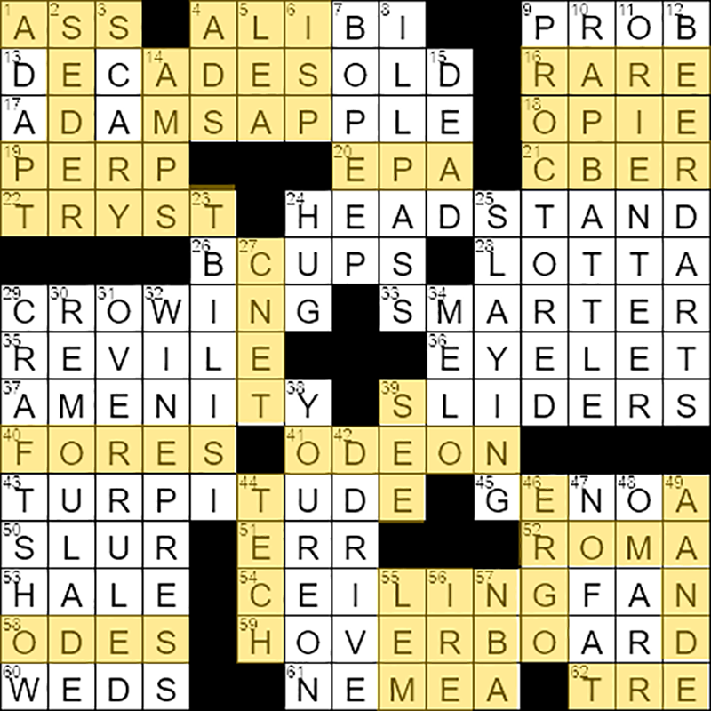 Find the Answer to Training Announcement? NYT Crossword Clue