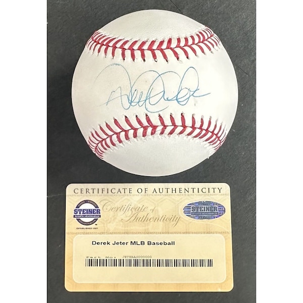 How to Authenticate and Value a Derek Jeter Signed Baseball