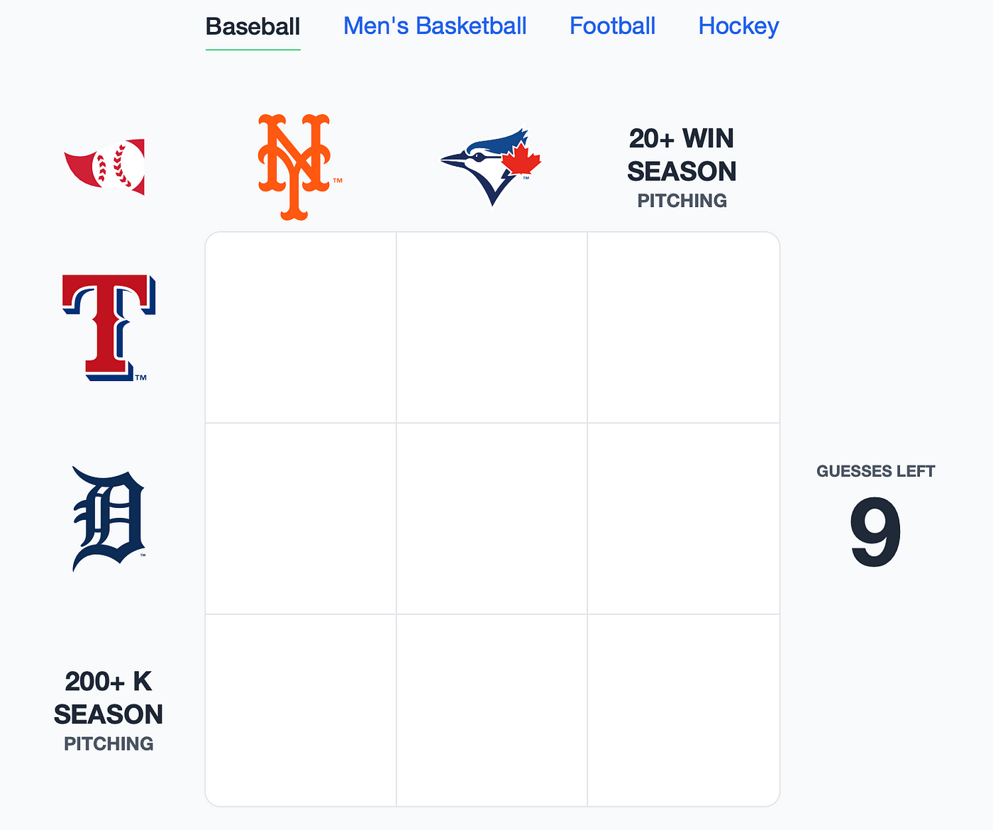 How to Play the Baseball Guessing Game Grid: A Fun Challenge