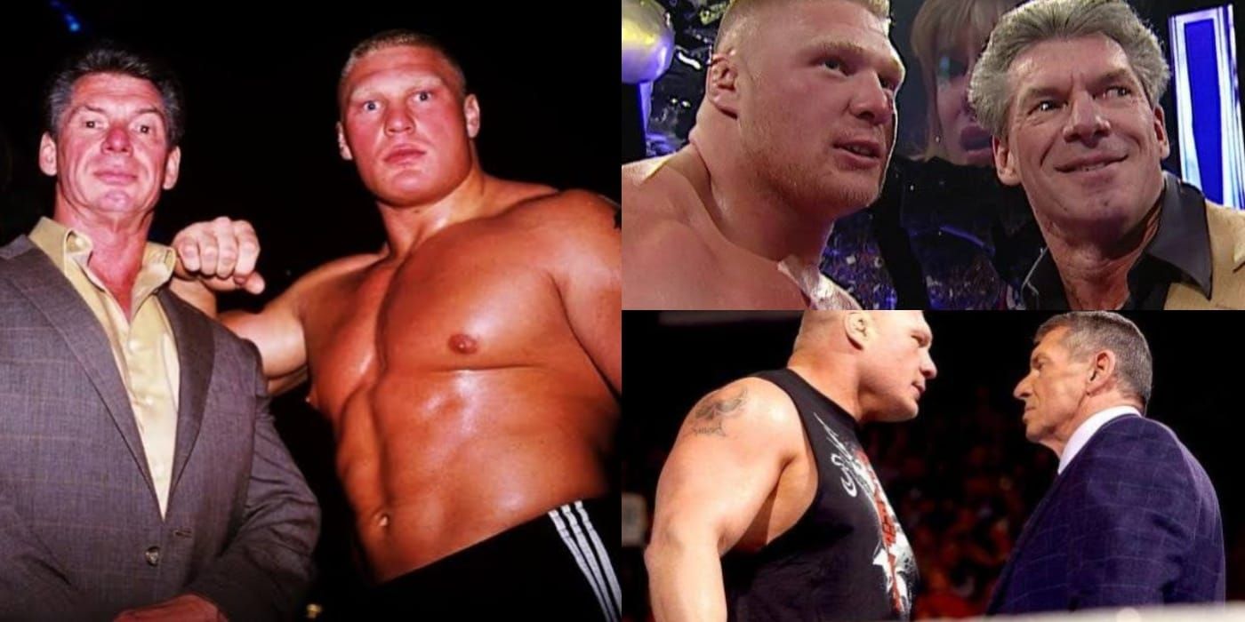 brock lesnar and vince mcmahon