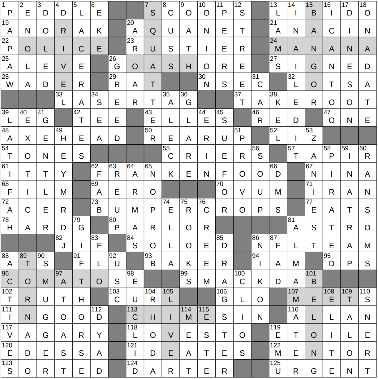 Find the Answer to Training Announcement? NYT Crossword Clue