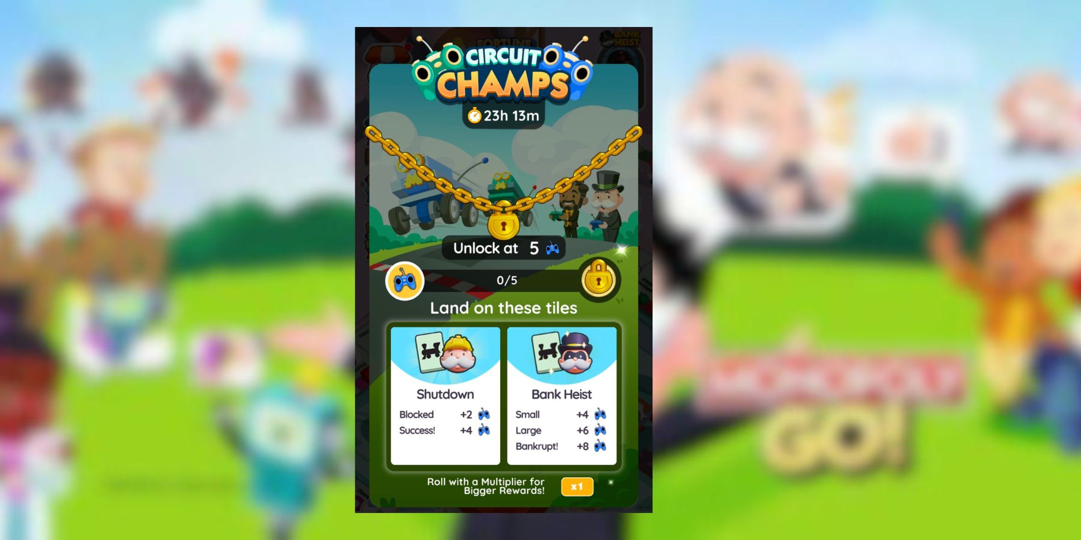 Circuit Champs Monopoly GO Tournament: Win Free Dice Rolls & Robo Tokens