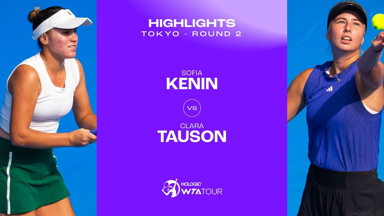 Tauson vs Kenin: WTA Tokyo Round of 16 Showdown - October 24, 2024