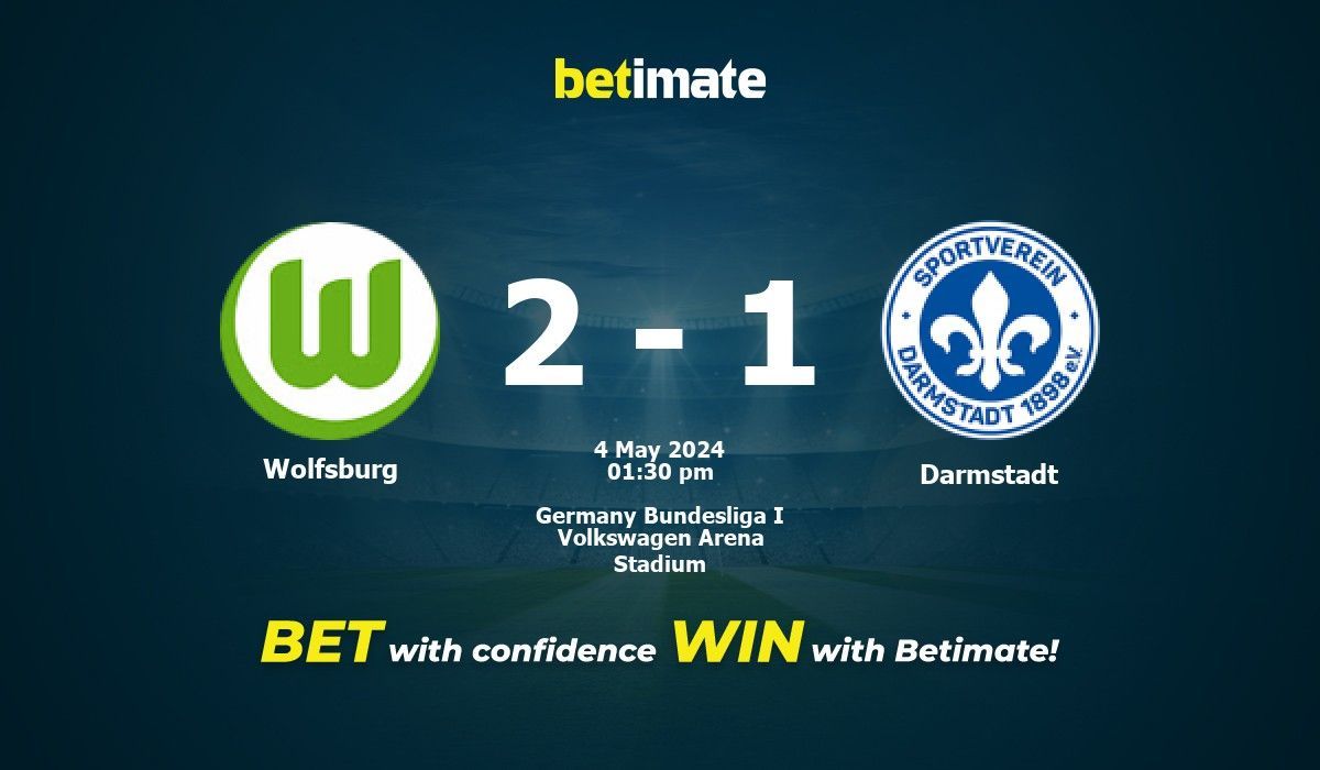 Darmstadt vs Wolfsburg Prediction: Key Insights and Match Analysis