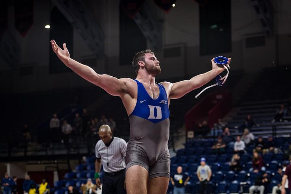 Meet Jonah Niesenbaum: Senior Heavyweight Wrestler for Duke University