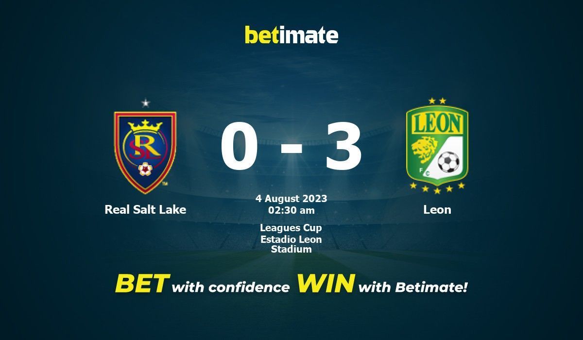 Club Leon vs Real Salt Lake Betting Preview: Odds, Predictions & Key Insights