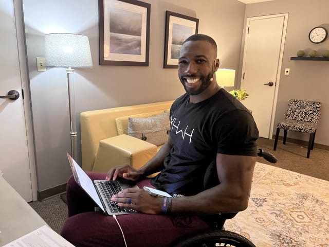 Patric Youngs Inspiring Journey: SEC Network Analyst Overcomes Life-Altering Injury in a Wheelchair