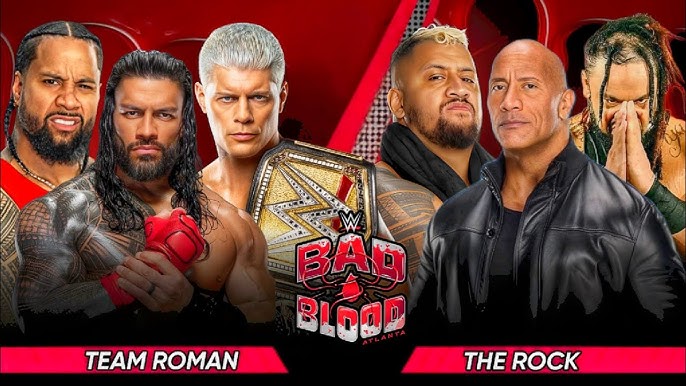 Jimmy Usos Surprising Role in WWE Bad Blood 2024: Roman Reigns and Cody Rhodes Triumph