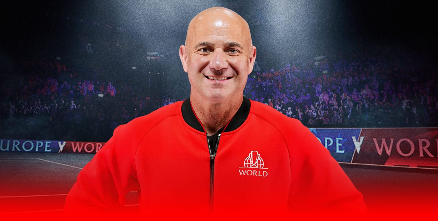 Andre Agassi to Replace John McEnroe as Laver Cup Team World Captain in 2025