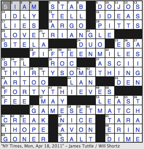 Division for a Tennis Match: NYT Crossword Clue Answer Revealed