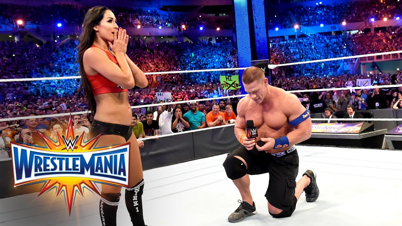 John Cena Proposes to Nikki Bella at WrestleMania 33: A Love Story Unfolded