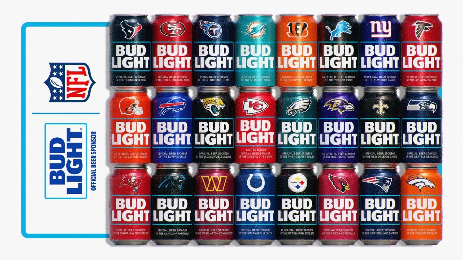 Why Bud Light is the Official Beer of the NFL, but Not the Cowboys