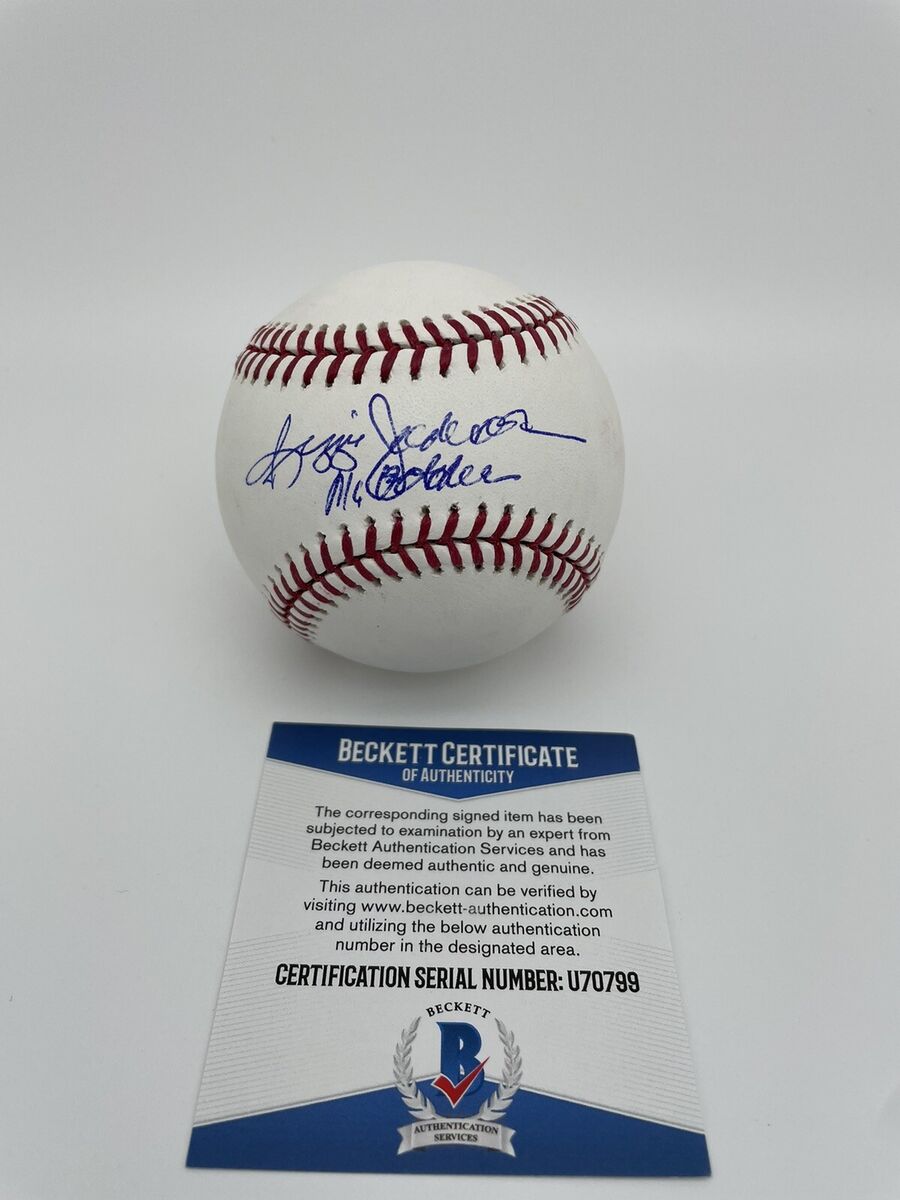 Reggie Jackson Signed Baseball - Authentic MLB Memorabilia for Collectors