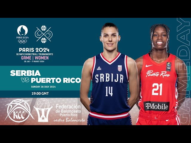 Puerto Rico vs Serbia Women: 2024 Olympic Basketball Showdown