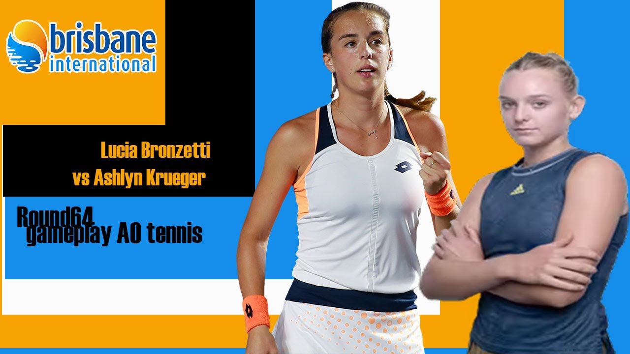 Lucia Bronzetti vs Ashlyn Krueger: Brisbane International 2024 Match Preview