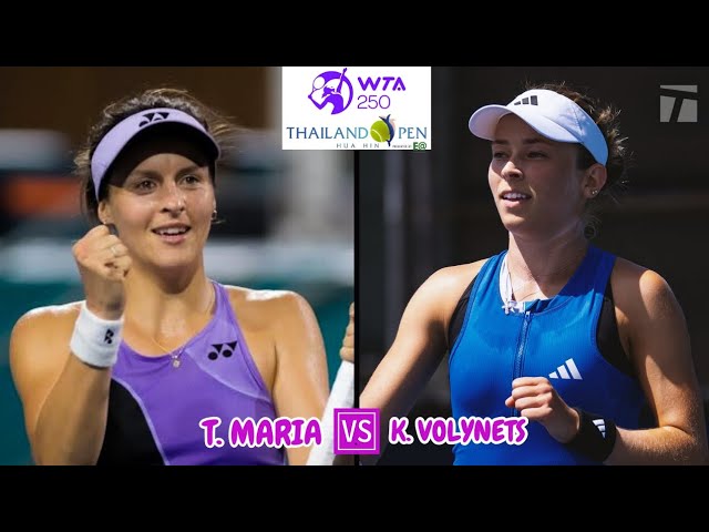 Katie Volynets Upsets Tatjana Maria in Thailand Open 2024: Full Match Recap