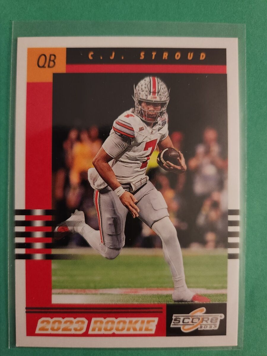 2023 Score CJ Stroud Rookie Card: Latest Values & Trends