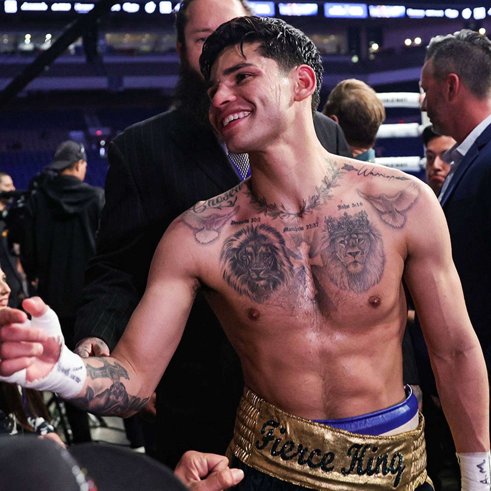 ryan garcia chest tattoo