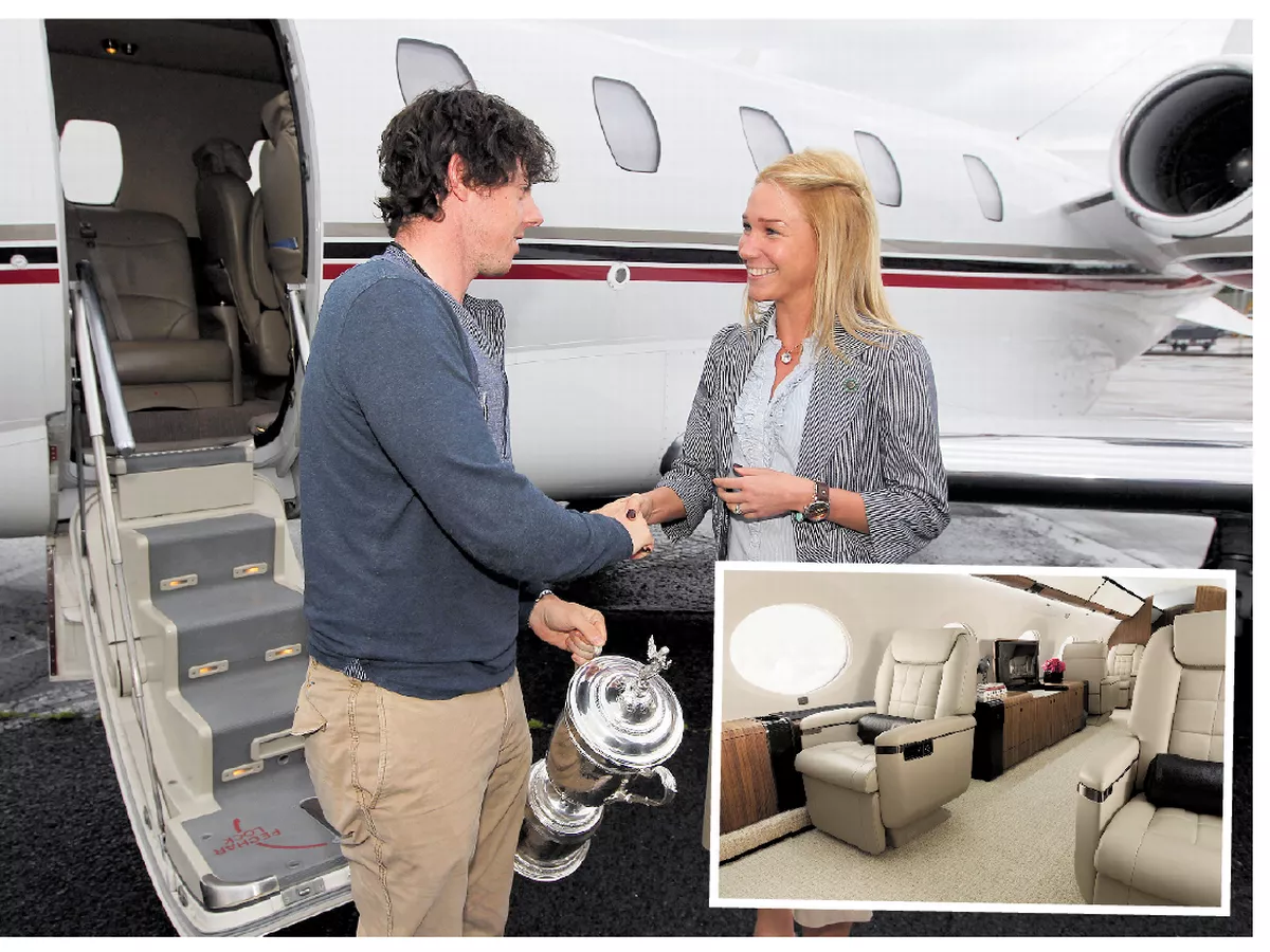 Inside Rory McIlroy Private Jet:  A Look at His Luxury Flights