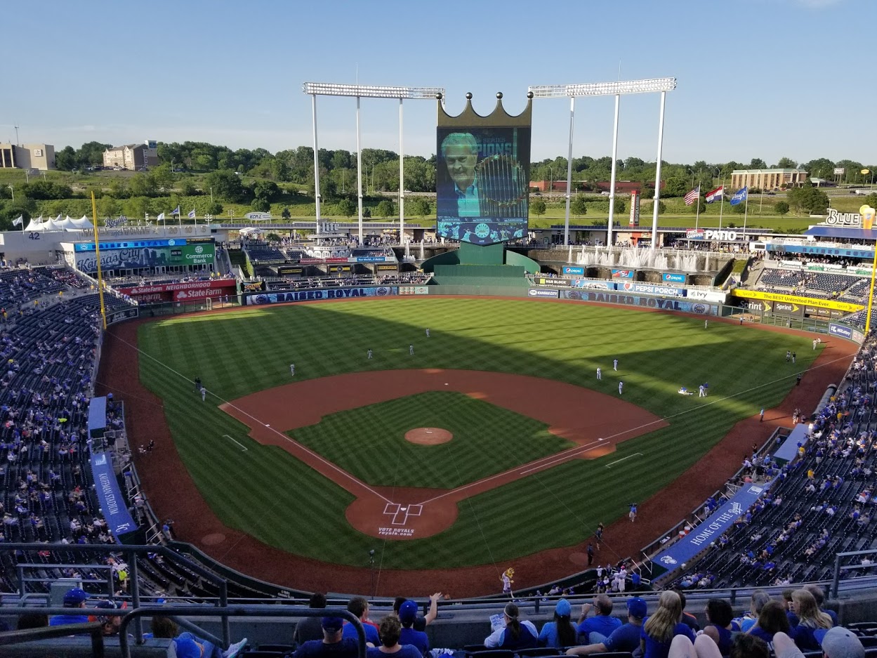 What is the Kauffman Stadium Capacity for Events?