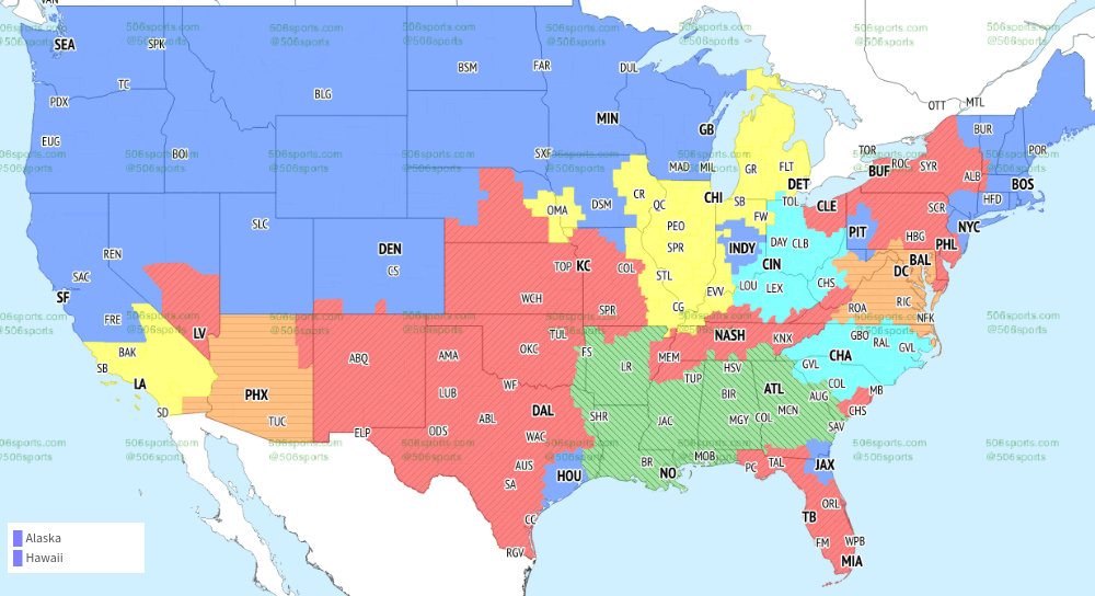 NFL TV Coverage Map Week 4: Where Can You Watch the Games?