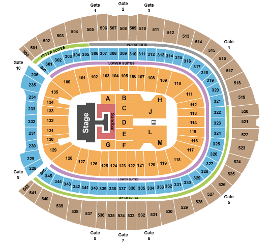 Mile High Stadium Seating Chart Concert Tips (Avoid Bad Seats!)