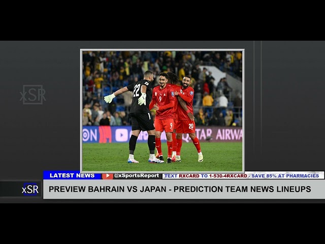 Japan vs Bahrain Match Prediction: Team Lineups and Stats