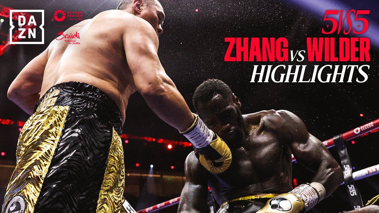 Heavyweight Boxing: Zhilei Zhang Demolishes Deontay Wilder with a Stunning KO