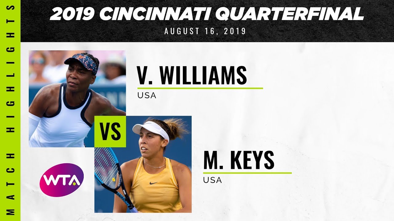 Venus Williams vs Madison Keys: Live Updates & Match Highlights