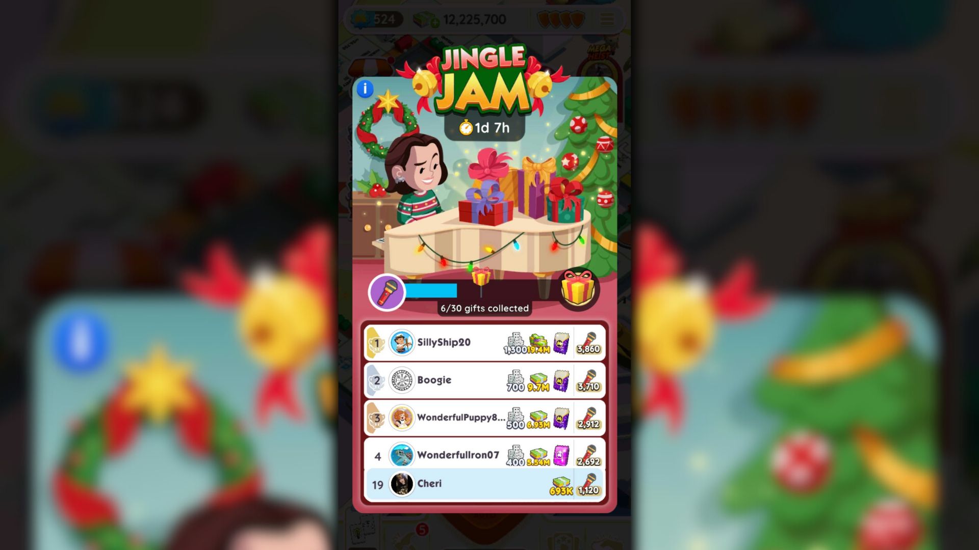 All Active Jingle Jam Monopoly Go Rewards: Check Daily for Updates