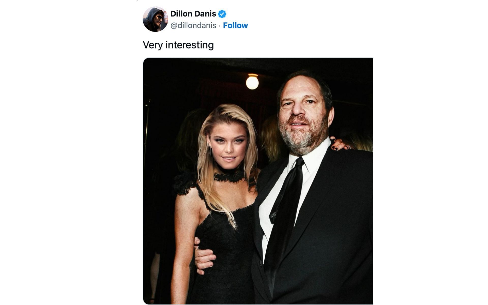 Nude Bay Photos and Allegations: Nina Agdal vs. Harvey Weinstein.