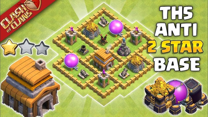 Town Hall Level 5 Base: Easy Guide to 3-Star Attack