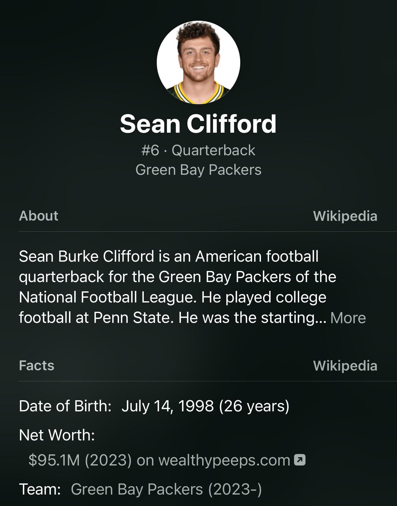 Unpacking Sean Clifford Net Worth: All You Need to Know About His Money!