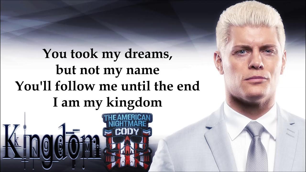 Cody Rhodes Theme Song Lyrics You Need to Know and Sing Along