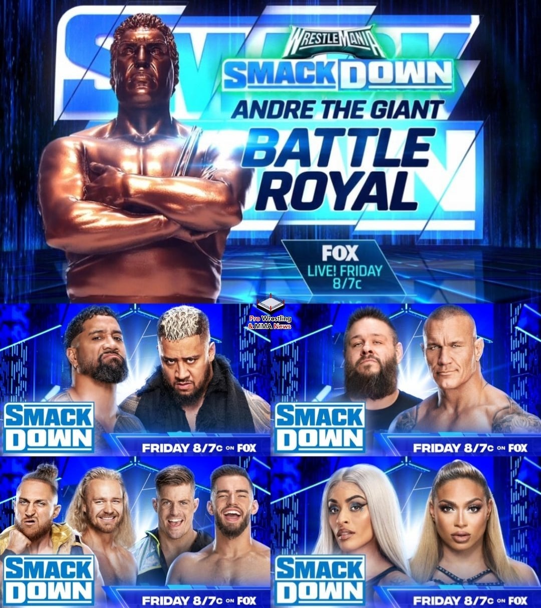 Smackdown Card for Tonight: See Whos Fighting This Week