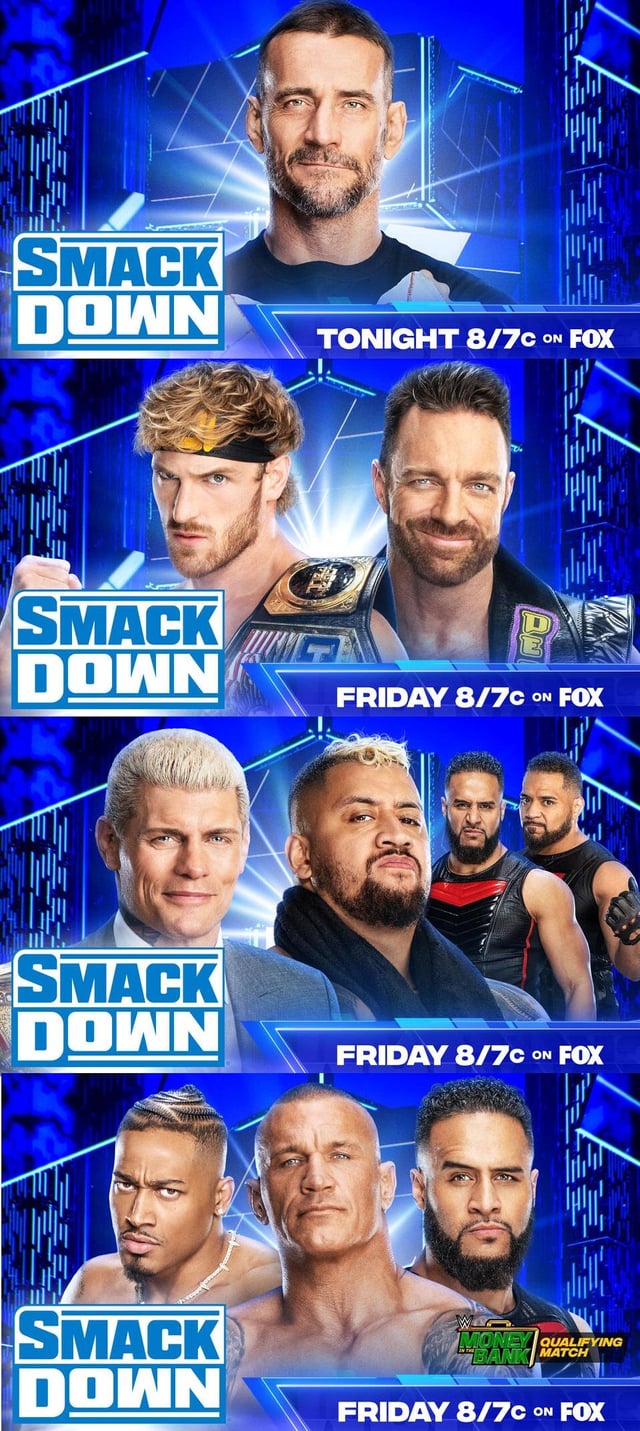 Smackdown Card for Tonight: See Whos Fighting This Week