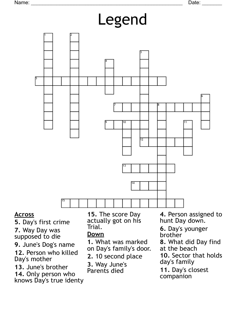 Like Legends Crossword Clues: Need Help? Get the Answers!