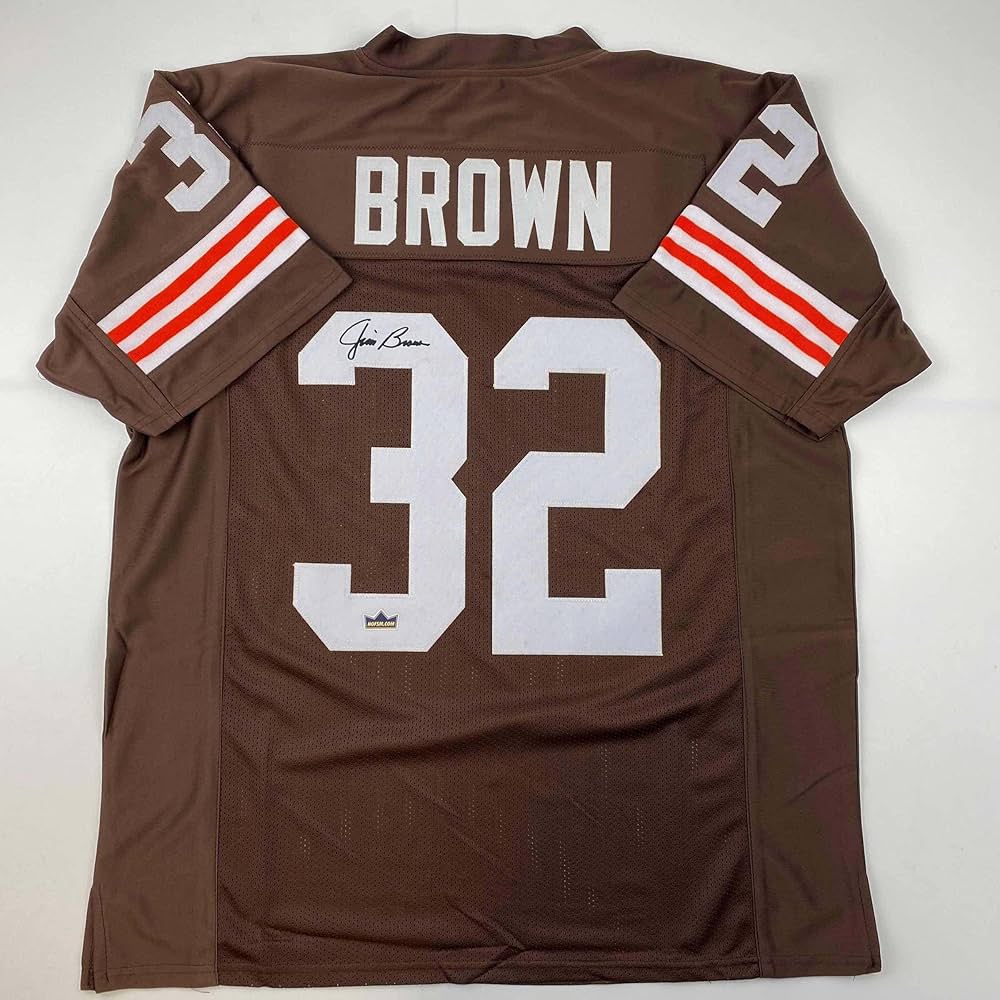 Autographed Jim Brown Jersey: Get Yours Now at a Great Price Today