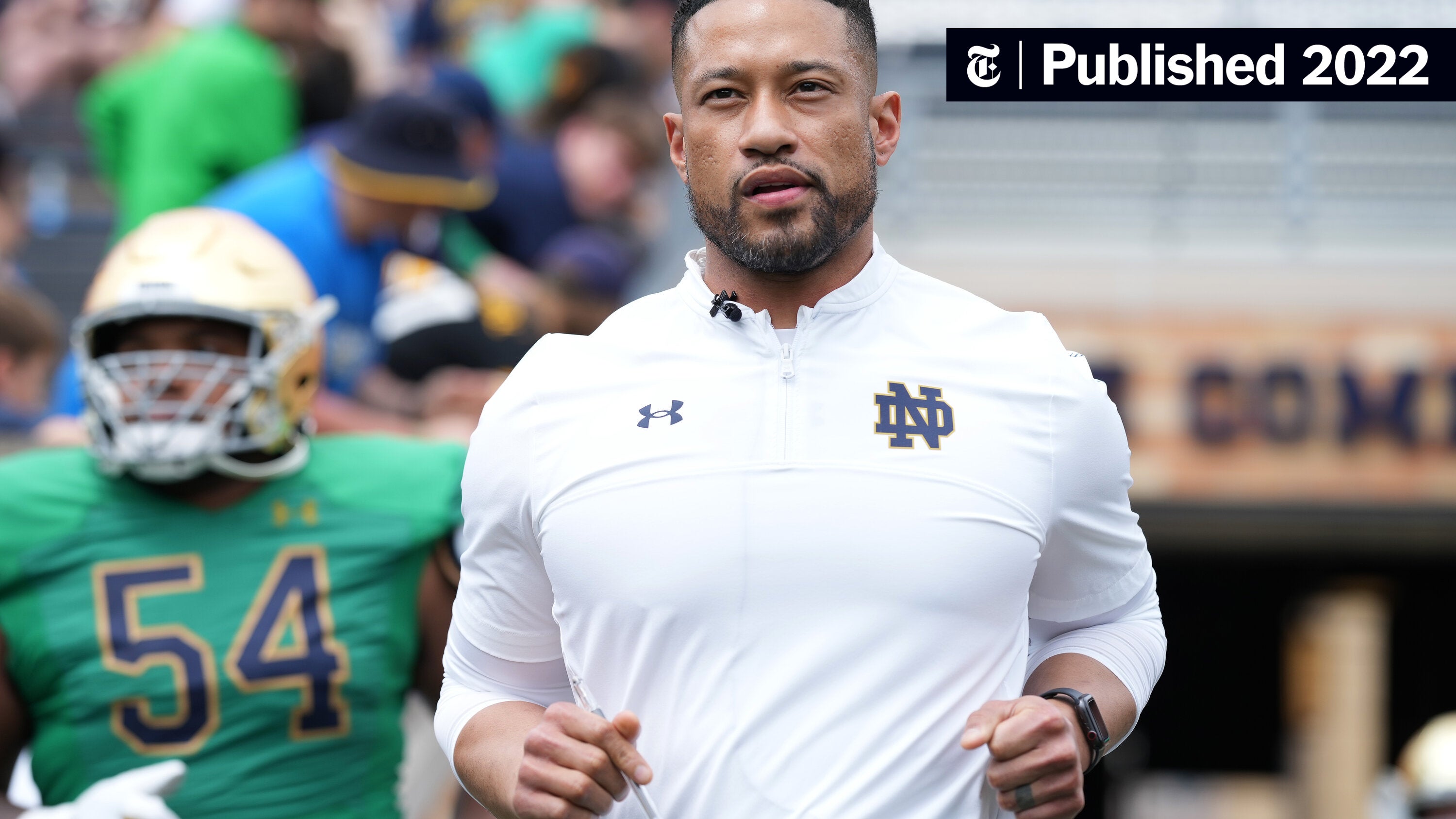 Marcus Freemans coaching career: Check out his journey to Notre Dame!