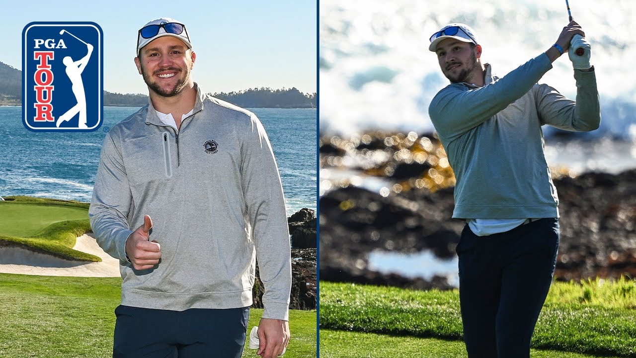 Josh Allen Pebble Beach Pro-Am: See the highlights and best moments