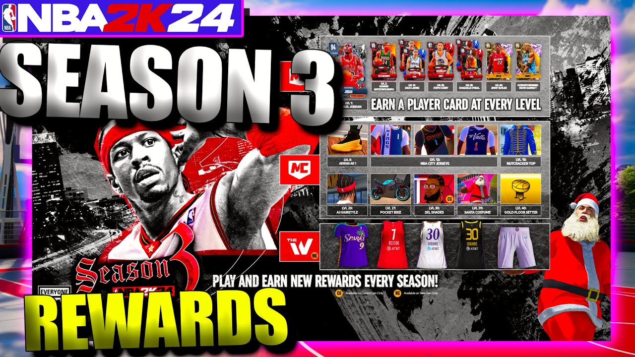 Get Hyped for 2k24 Season 3 Rewards: All the Details Revealed Here!