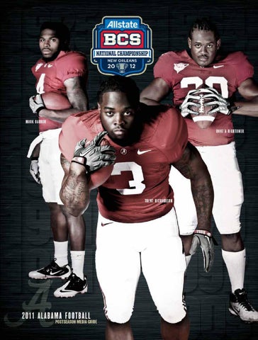 Alabama Football 2011 Roster:  A Look Back at the Championship Winning Team