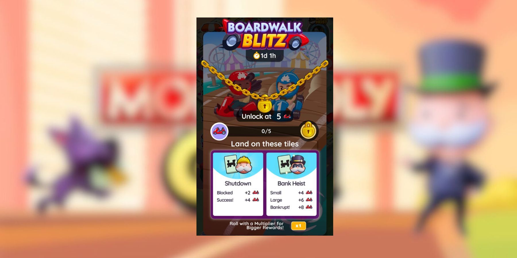 Boardwalk Blitz Monopoly Go Rewards: Easy Guide to Get More Rewards in the Monopoly Go Event.