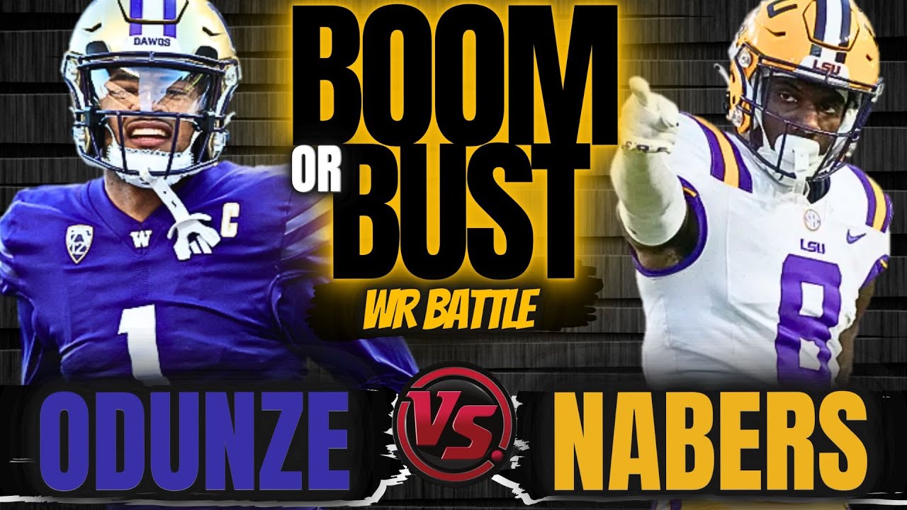 Rome Odunze vs Malik Nabers: Battle of the WRs! Which One Should Your Team Draft?