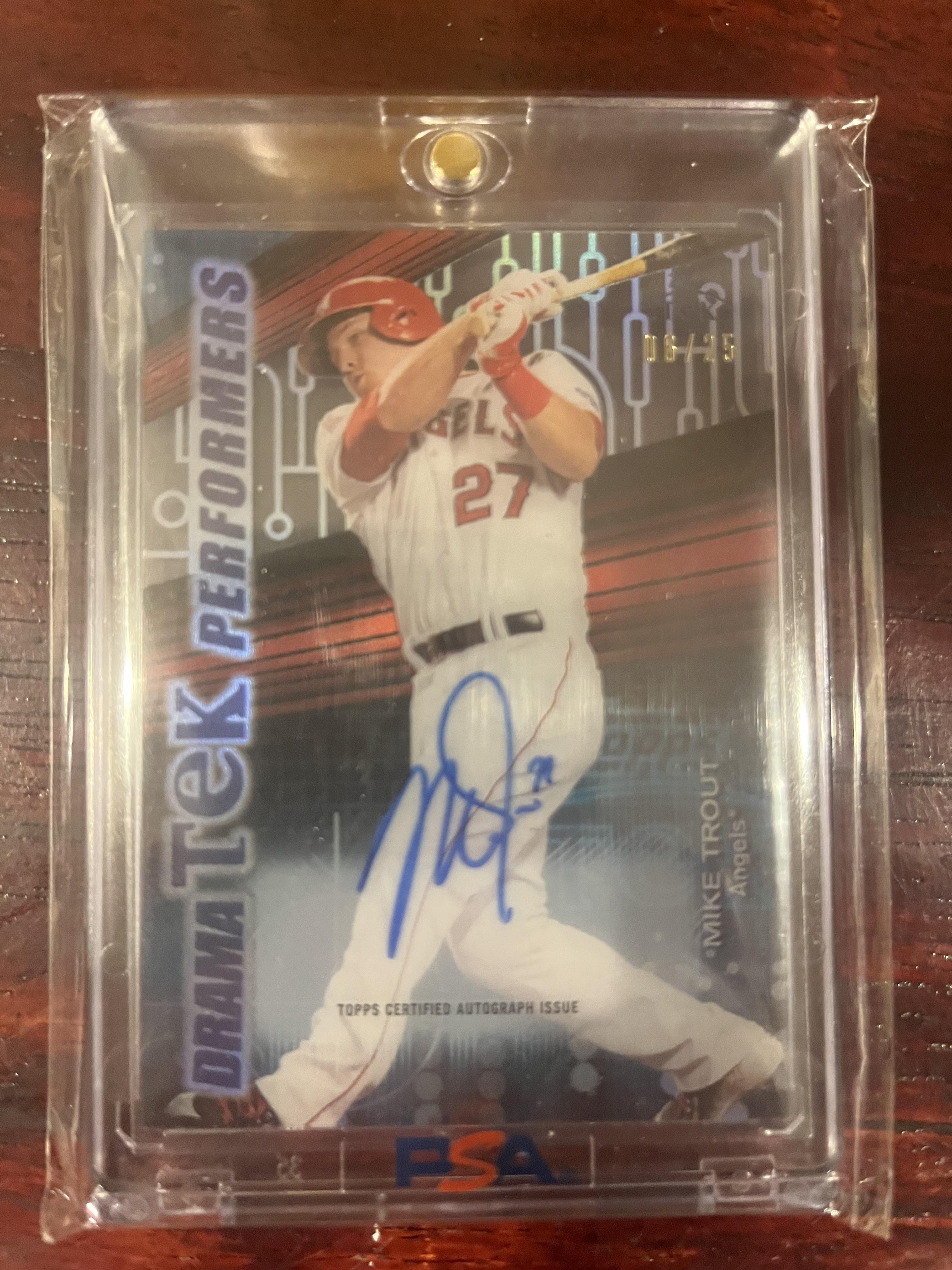 Mike Trout Baseball Signed is it Real or Fake? (Spot a Real Mike Trout Autograph)