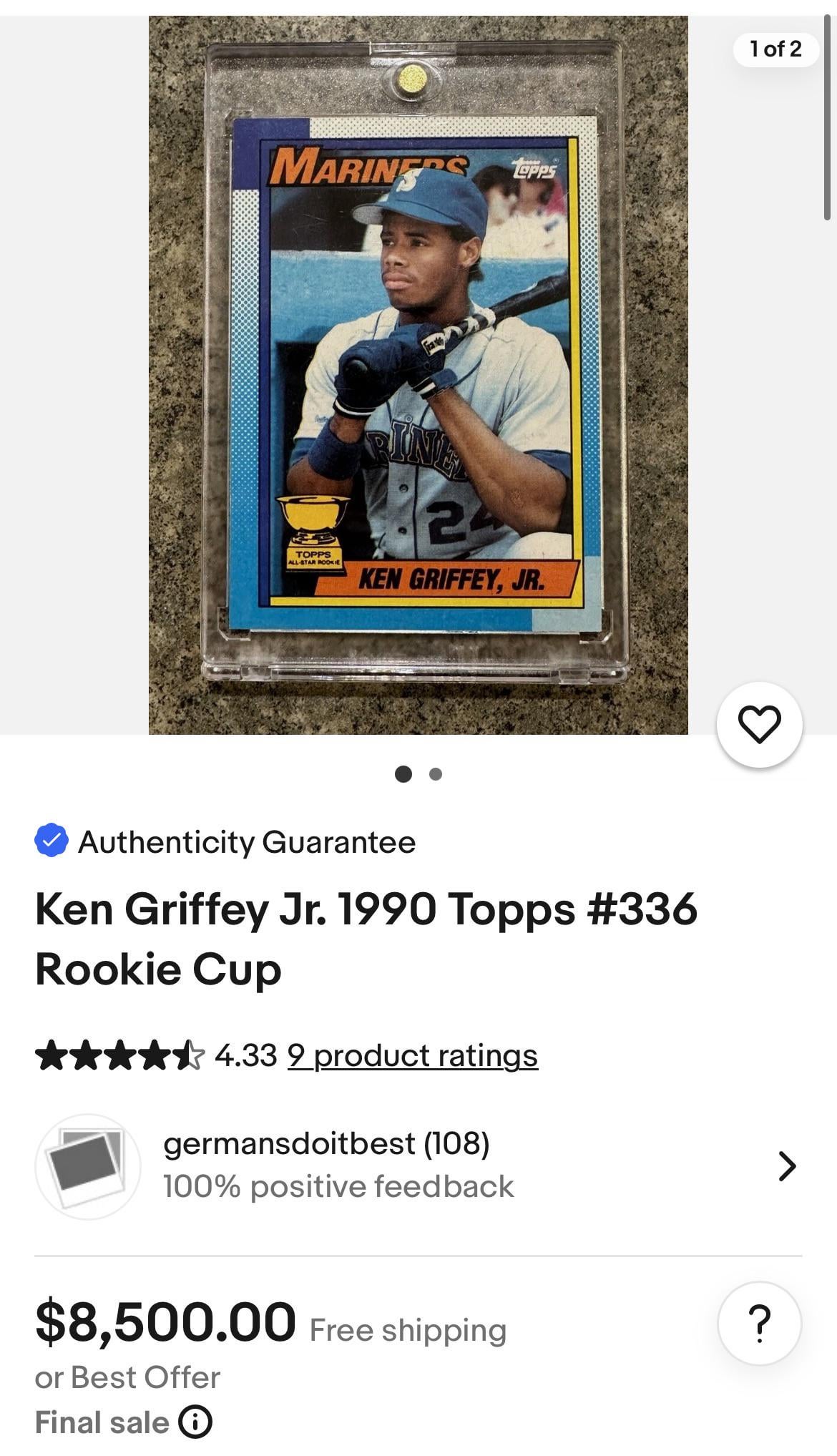 Got Ken Griffey Jr Cards? What Are They Really Worth Today? (Price Check)