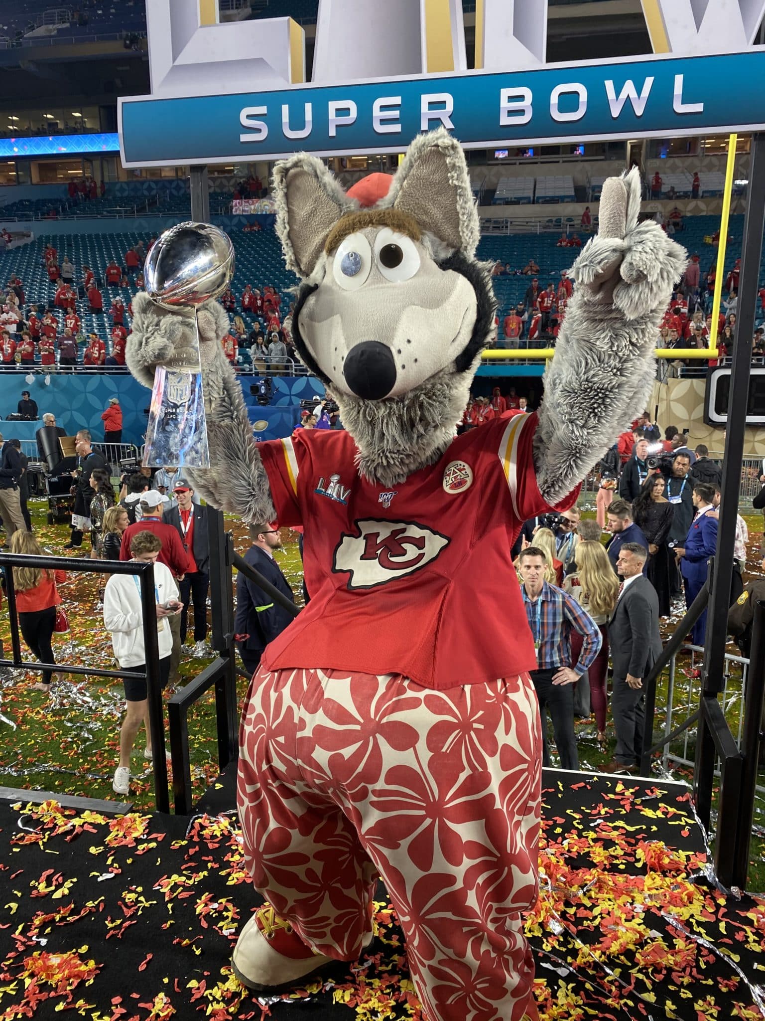 Kansas City Chiefs Mascots: KC Wolf History & Fun!