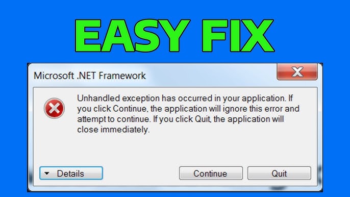 Help! An Unhandled Server Exception Has Occurred: Easy Troubleshooting Steps for Beginners.